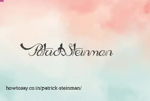 Patrick Steinman