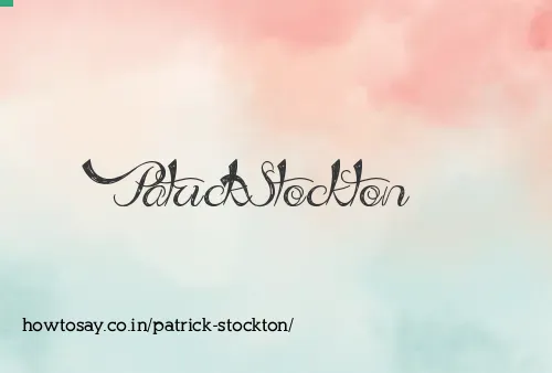 Patrick Stockton
