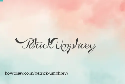 Patrick Umphrey
