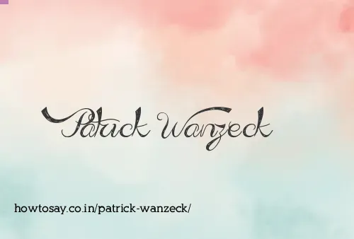 Patrick Wanzeck