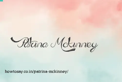 Patrina Mckinney