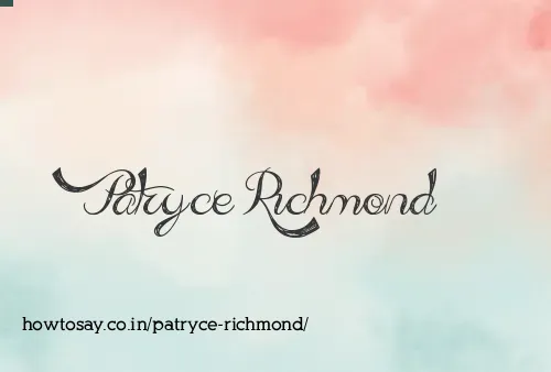 Patryce Richmond