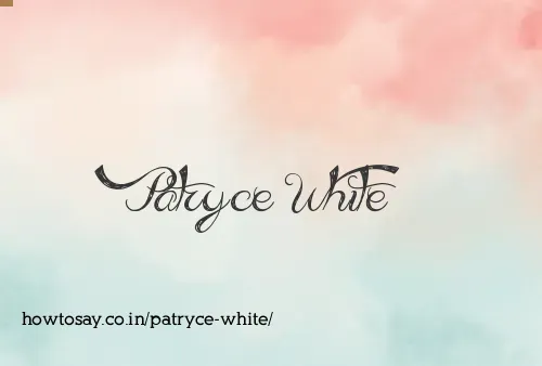 Patryce White