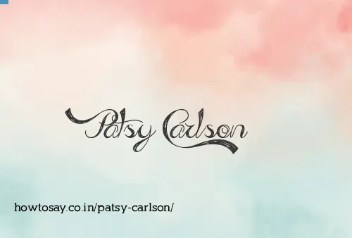 Patsy Carlson
