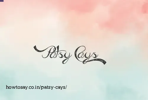 Patsy Cays