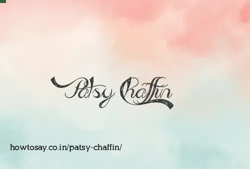 Patsy Chaffin