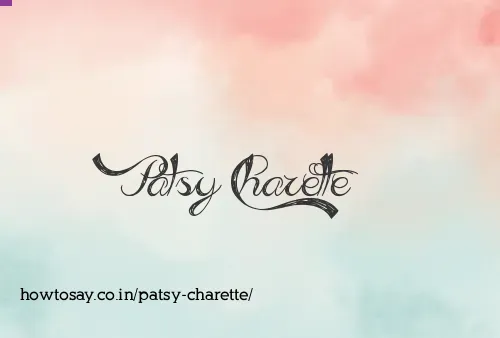 Patsy Charette