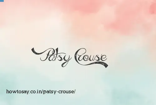 Patsy Crouse