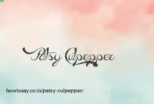 Patsy Culpepper