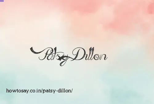Patsy Dillon
