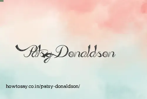 Patsy Donaldson
