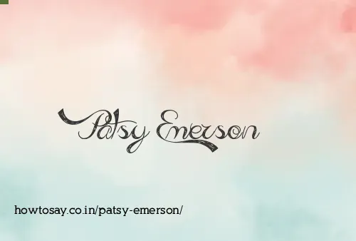 Patsy Emerson