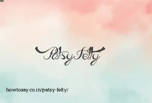 Patsy Felty