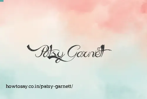 Patsy Garnett