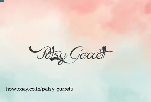 Patsy Garrett