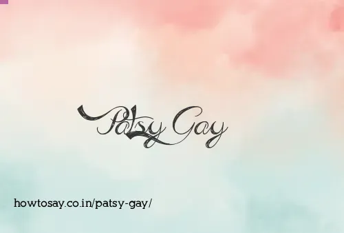 Patsy Gay
