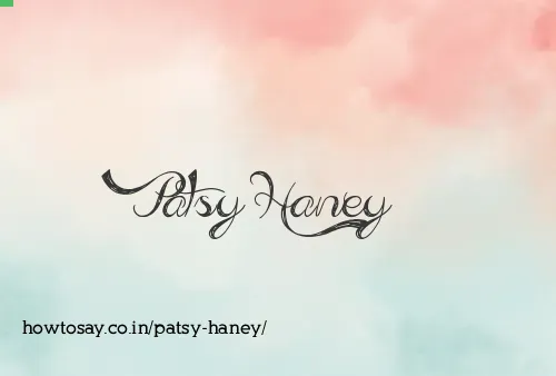 Patsy Haney