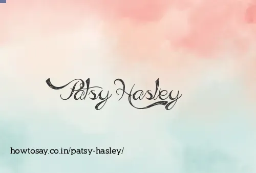 Patsy Hasley