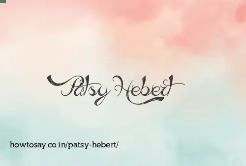 Patsy Hebert