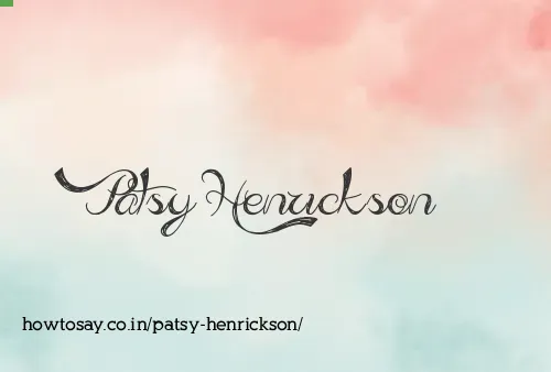 Patsy Henrickson