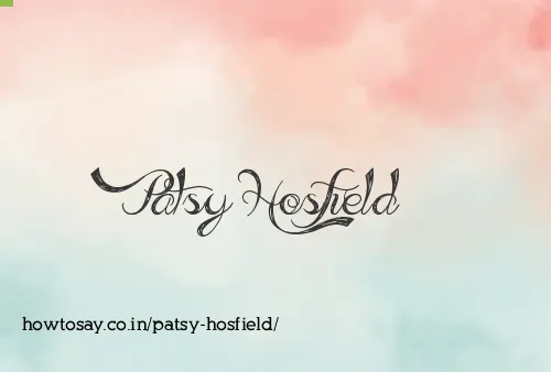 Patsy Hosfield