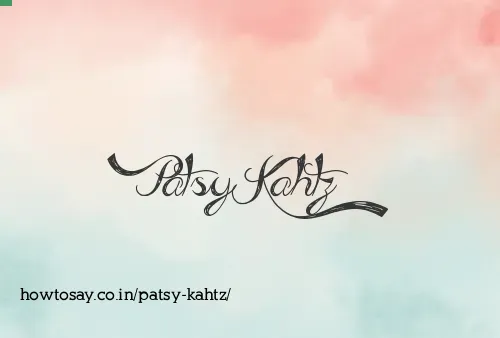 Patsy Kahtz