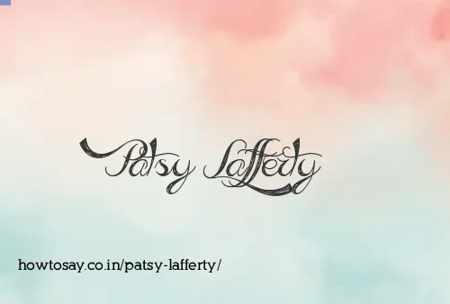 Patsy Lafferty