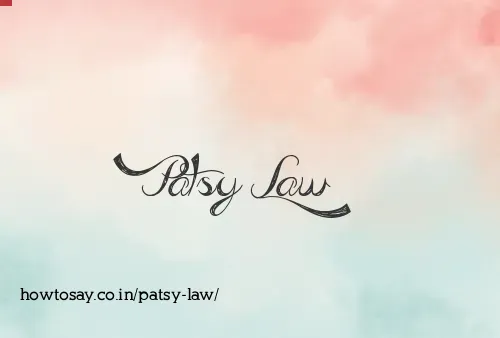 Patsy Law