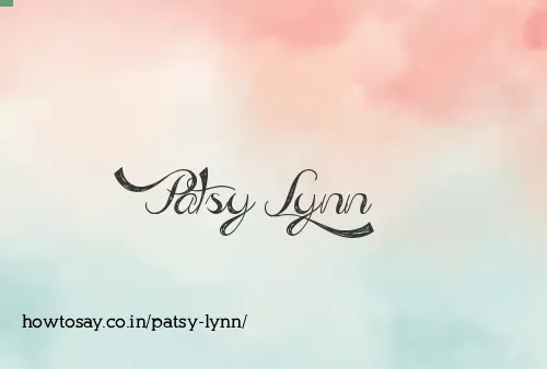 Patsy Lynn