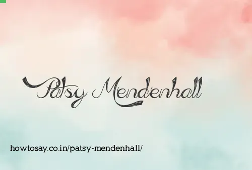 Patsy Mendenhall