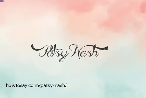 Patsy Nash