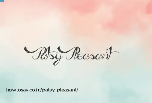 Patsy Pleasant