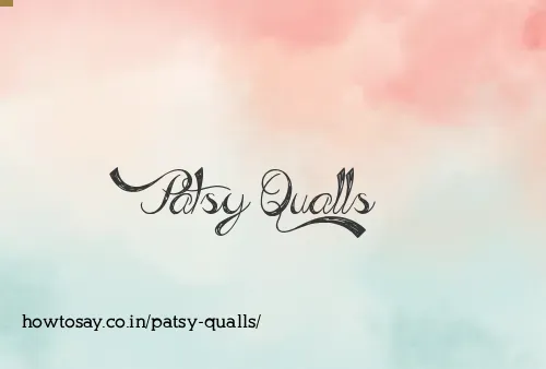 Patsy Qualls