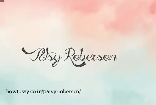 Patsy Roberson