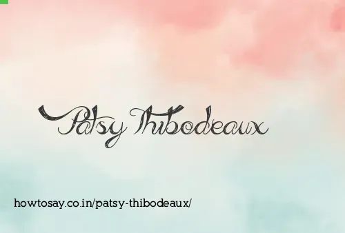 Patsy Thibodeaux