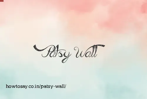 Patsy Wall