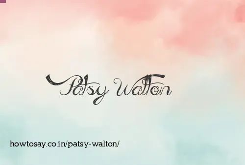 Patsy Walton