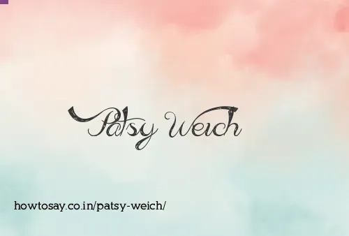 Patsy Weich