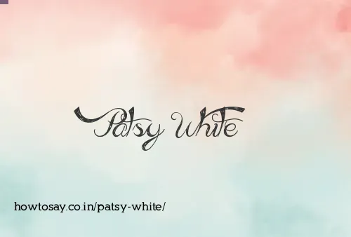 Patsy White