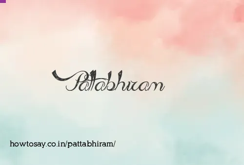 Pattabhiram
