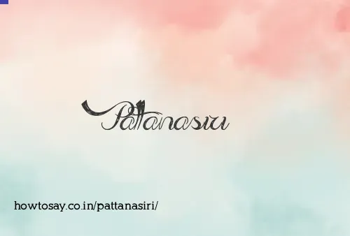 Pattanasiri