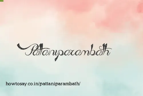 Pattaniparambath