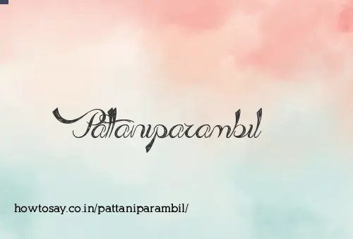 Pattaniparambil