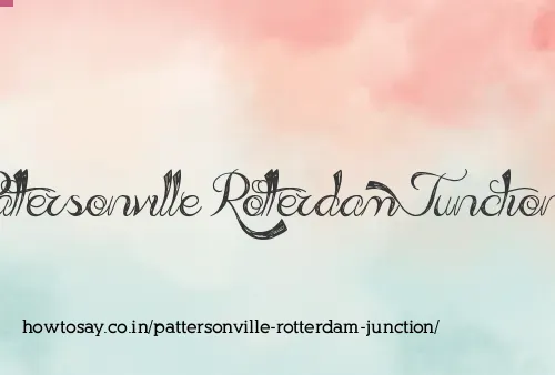 Pattersonville Rotterdam Junction