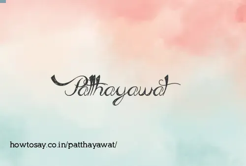 Patthayawat