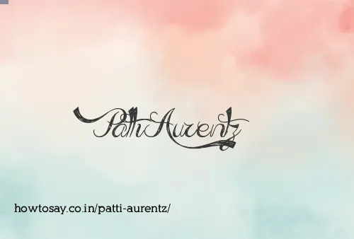 Patti Aurentz