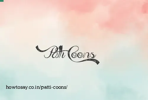 Patti Coons