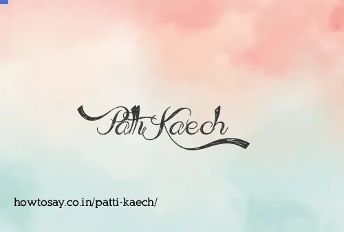 Patti Kaech