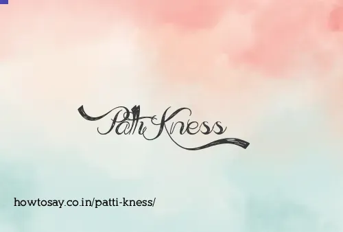 Patti Kness