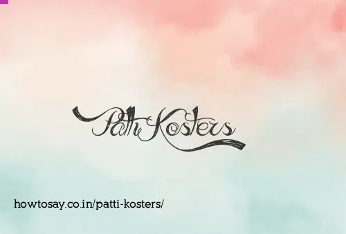 Patti Kosters